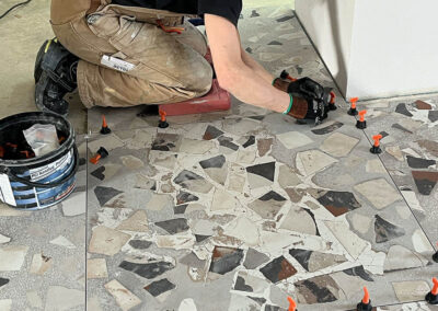 Schee Dahoim von Andre Schmitdtke - Fließen legen